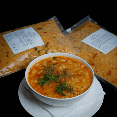 Iahnie de fasole cu cârnați 2kg