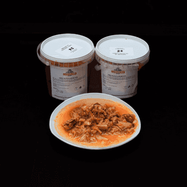 Varză călită cu afumătură 1kg