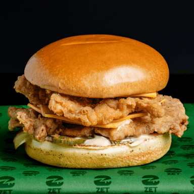 Simple Double Chicken Sandwich