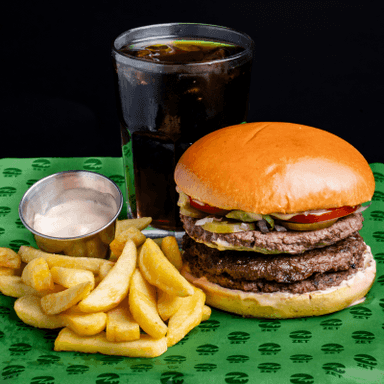 Triple Meat Zet Burger Menu