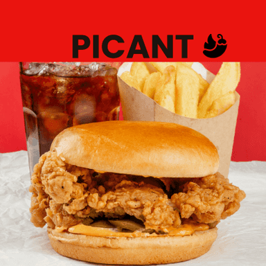 Meniu Classic Burger Picant