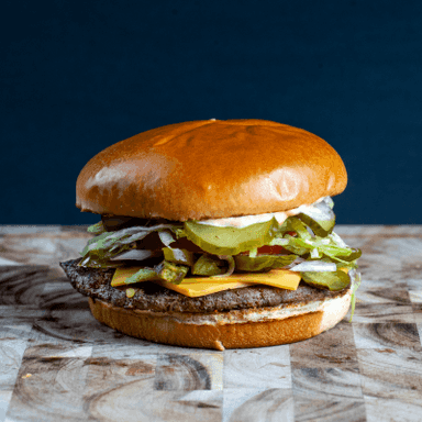 Classic Spicy Cheeseburger